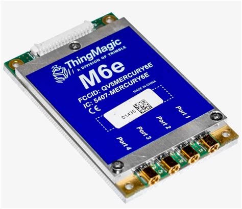 thingmagic m6e embedded rfid reader module|thingmagic mercury 6e.